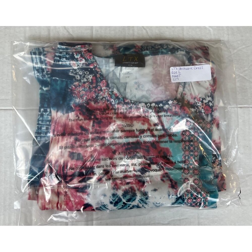 LTX Patchwork Dress - Picture 11 of 11